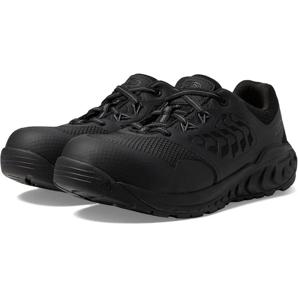 Keen Cully Comp Toe Utility Shoe Mens 9.5 Keen Utility Cully Comp Toe Work Shoes Black Mens Size 10.5D  main image 4